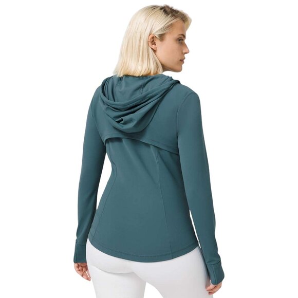 EUC Lululemon Hooded Define Jacket in Desert Teal *Nulu - Size 4 - Picture 3 of 8